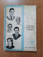 NSU PRINZ 4 libretto uso e manutenzione