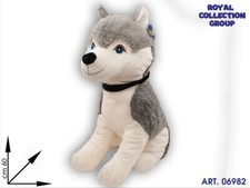HUSKY CANE PELUCHE PUPAZZO CM