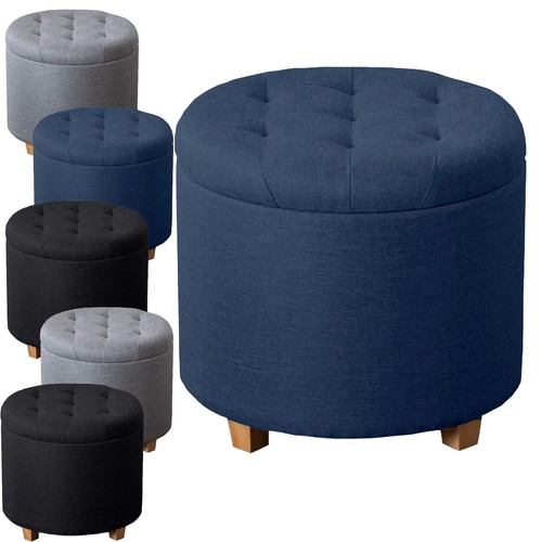 Contenitore ottomano lino