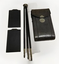 ? Raccolta ICA Folding Lastre 10x15 - Borsa originale - Treppiede antico ottone