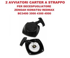 2 Avviatore Carter  a strappo per Decespugliatore Zenoah Komatsu Redmax