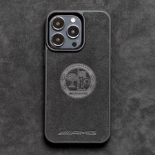 Tuta custodia alcantara nera