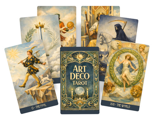 Mazzo tarocchi art deco - mazzo,