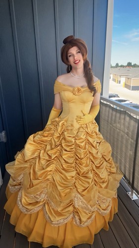 Vestito belle giallo - vestito,