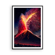 Poster 70x100cm Vulcano Panca