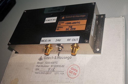 Gooch housego 1200 400tc - gooch, &