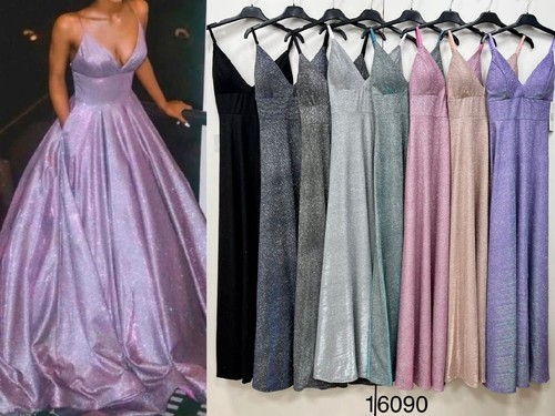 Abito lungo donna elegante