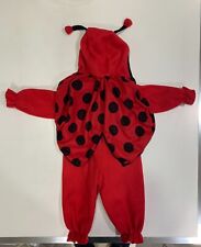 Costume vestito abito travestimento carnevale bambina coccinella LadyBug 2 anni