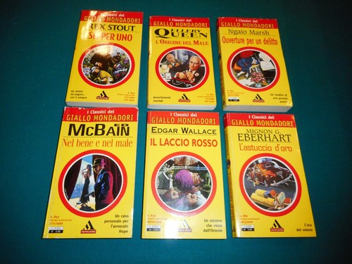 Lotto classici del giallo - classici,