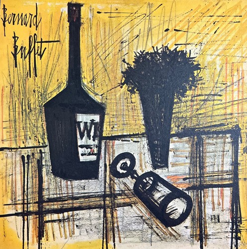 Bernard buffet litografia - bernard,