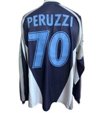Maglia Lazio Peruzzi Match Worn Jersey 00/01 COA INCLUSO