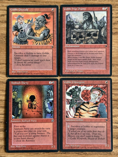 Mtg goblin rivolta - goblin,