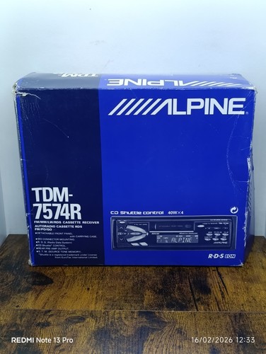 Autoradio alpine tdm - autoradio,