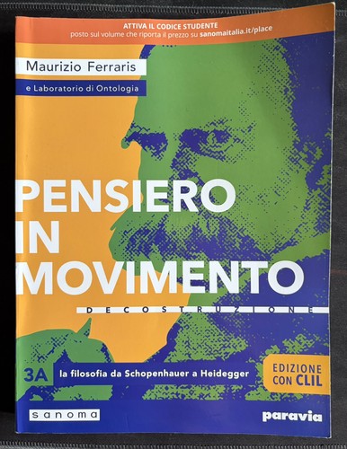 Libro filosofia pensiero - pensiero, in