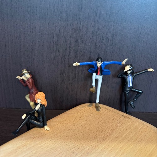 Lupin the 3rd mini - figure, set
