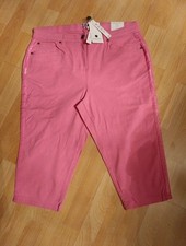 Pantalone rosa donna 48 elasticizzato ZHenzi XXL cotone samba super limited stock nuovo