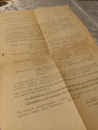 Documento marzo 1966 - documento,