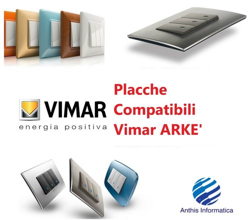 Placche compatibili vimar - compatibili,