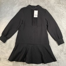 ZARA Vestito Donna XS Nero