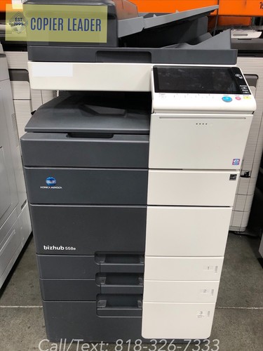 Konica minolta bizhub 558e - minolta,
