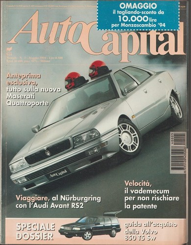 Rivista autocapital mag 1994 - autocapital, 5