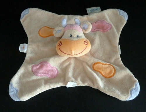 Doudou plat nattou vache - *.,