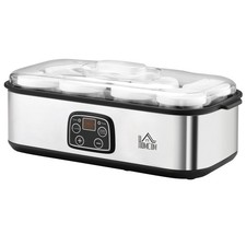 HOMCOM Macchina per Yogurt 25W