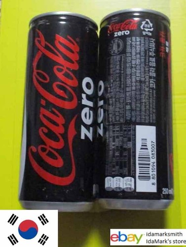Lattina vuota coca cola zero - coca-cola,