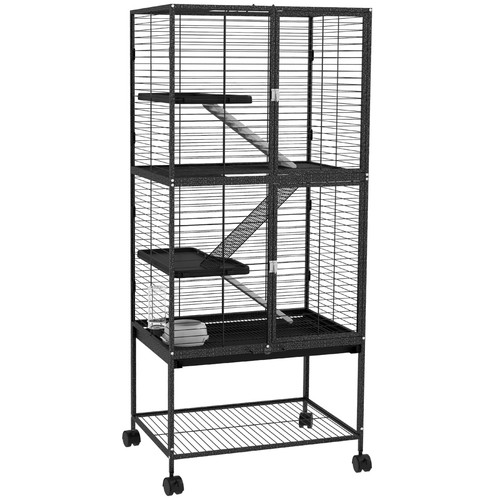Pawhut gabbia per furetti 136 - gabbia,