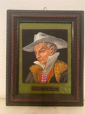 Dipinto viso uomo in costume