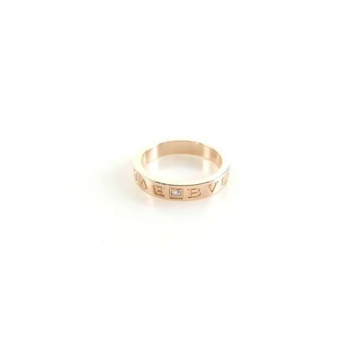Anello con diamanti bulgari - con,