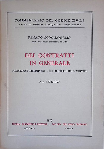 Commentario del codice - commentario,