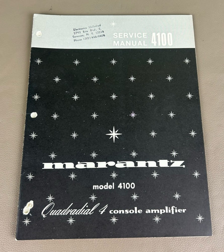 Marantz 4100 quad ricevitore - 4100,