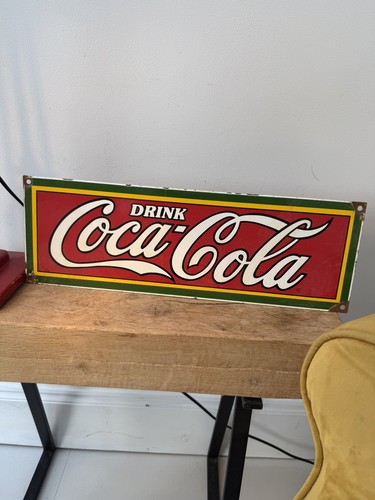 Coca cola enamel vintage style - enamel,