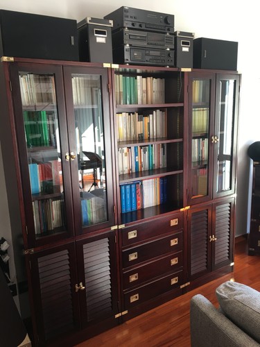 Libreria stile vecchia - in,