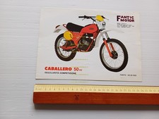 Fantic Caballero 50 Regolarità Competizione 1979 depliant originale italiano
