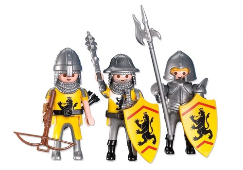 Playmobil 7535 tre cavalieri - playmobil,