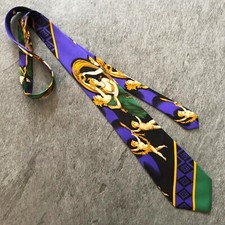 GIANNI VERSACE silk tie