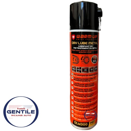Warm dry lube metal - up,