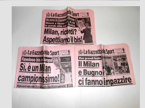 Milan coppa dei campioni 1990 - milan,