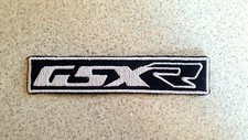 Patch Suzuki GSX-R GSXR 12x2,5 cm moto sport corsa termo formabile nuova rara