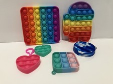 Lotto 6 Portachiavi Quadrati