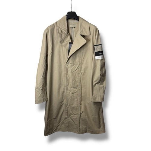 Stone island ghost trench coat - stone,