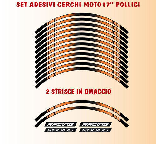 Strisce adesive cerchi - adesive,