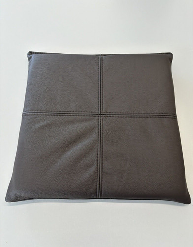 Cuscino vera pelle 40x40x3 - cuscino,