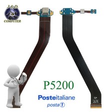 CONNETTORE RICARICA SAMSUNG GALAXY TAB 3 GT P5200 P5210 FLAT FLEX DOCK USB + MIC