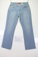 Levis Bootcut (Cod. F2206)Tg 11M jeans usato Donna Vita Alta vintage zampa retrò
