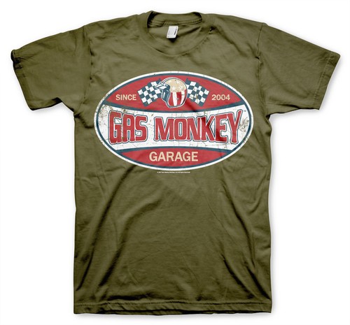 Shirt uomo gas monkey - t-shirt,