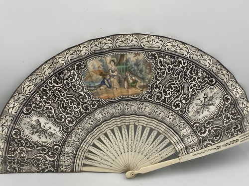 Antico ventilatore mano - a,
