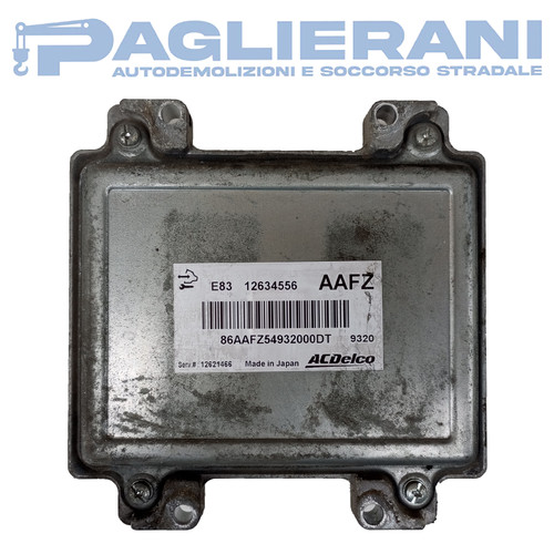 12634556 aafz e83 centralina - aafz,